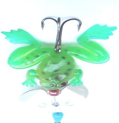 

JUST ONE CLICK Frog Fishing Soft Lure Soft Bait Fishing Lure(Pack of 1 Size 4)