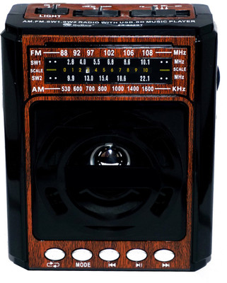 Yuvan So-Ro 999 USB/ SD Player With 4 Band FM Radio(Wooden) available at flipkart for Rs.999