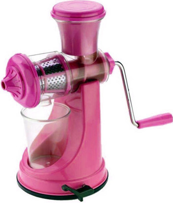 

WYVERN �Jay Balaji Fruit & Vegetable Steel Handle with Vacuum Locking System, Pink Plastic Hand Juicer Plastic Hand Juicer(Pink)
