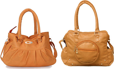 Vera Stayle Hand-held Bag(Yellow)