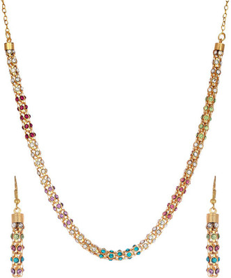 

Zeneme Alloy Jewel Set(Multicolor)
