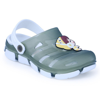 

N Five Boys & Girls Sling Back Clogs(Green