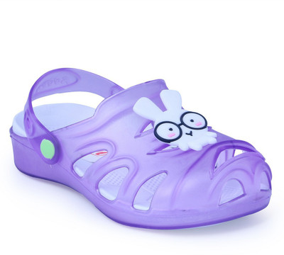 

N Five Boys & Girls Sling Back Clogs(Purple