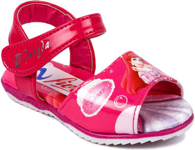 

N Five Boys & Girls Velcro Strappy Sandals(Multicolor, Peach