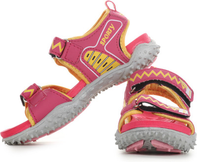 

Footfun by Liberty Boys & Girls Slip-on Sports Sandals(Pink