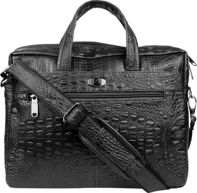 

Engage bags 14 inch Laptop Messenger Bag(Black)