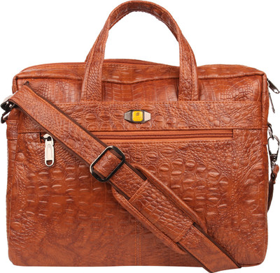 

engage bags 14 inch Laptop Messenger Bag(Brown)