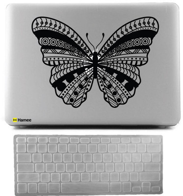 

Hamee Air 13 inch cover with Keyboard Skin Combo 51 Rubber Laptop Decal 13