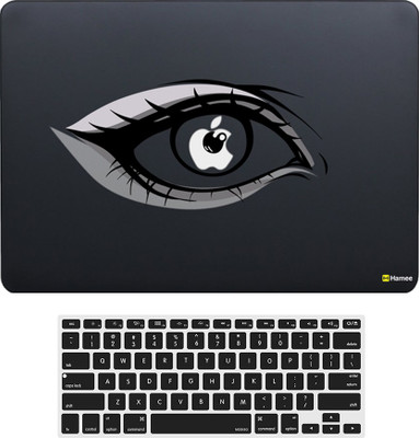 

Hamee Pro 15 inch cover 2015 edition (A1286) with Keyboard Skin Combo 221 Rubber Laptop Decal 15