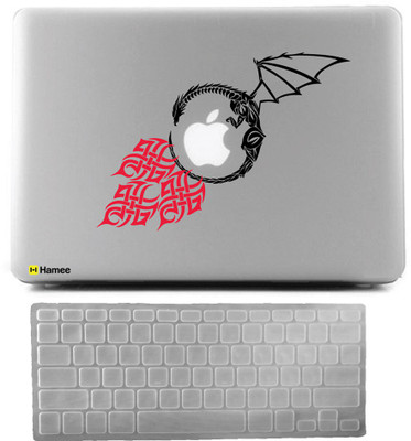 

Hamee MacBook Air 13 inch cover with Keyboard Skin Combo 18 Rubber Laptop Decal 13