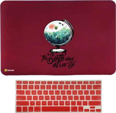 

Hamee Air 13 inch cover with Keyboard Skin Combo 99 Rubber Laptop Decal 13