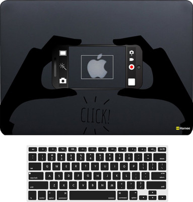 

Hamee MacBook Pro Retina Display 13 inch cover (2015 Edition A1502/A1425) with Keyboard Skin Combo 192 Rubber Laptop Decal 13