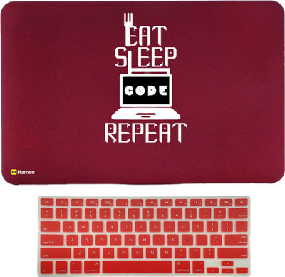 

Hamee Air 13 inch cover with Keyboard Skin Combo 8 Rubber Laptop Decal 13