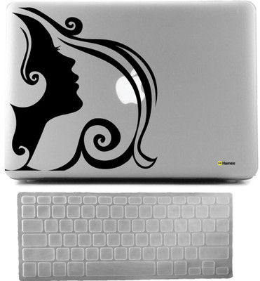 

Hamee Apple MacBook Air 13 inch cover with Keyboard Skin Combo 154 Rubber Laptop Decal 13