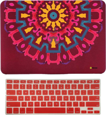 

Hamee MacBook Pro Retina Display 13 inch cover (2015 Edition A1502/A1425) with Keyboard Skin Combo 171 Rubber Laptop Decal 13