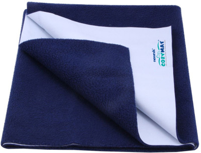 

Cozymat Soft, Waterproof, Reusable Mat / Underpad / Absorbent Sheets / Mattress Protector, Small (50cm*70cm)(Blue)