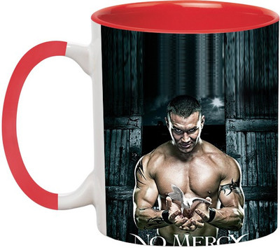 

Ashvah Randy Orton Ceramic Mug(350 ml), Red