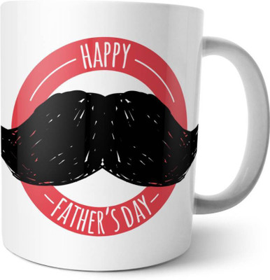 

ME&YOU Gifts On Father's Day For Dad; Always My Father Forever My Friend (IDuplicate160) Printed Ceramic Mug(325 ml), Multicolor