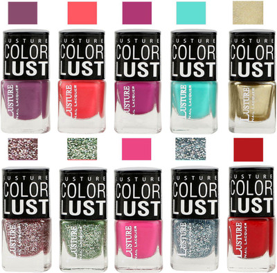 

Ramble Nail Polish Gift Combo Set Purple(Pack of 10)