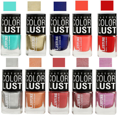 

Ramble Nail Polish Gift Combo Set Turrquoise(Pack of 10)