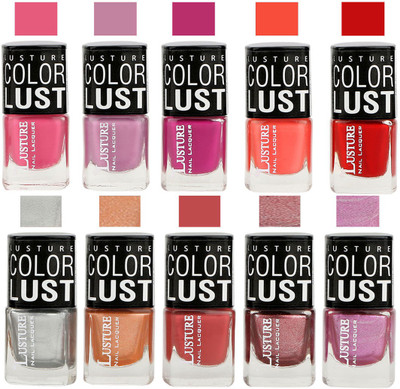

Ramble Nail Polish Gift Combo Set Red(Pack of 10)