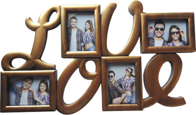 

ME Decor Generic Photo Frame(Copper, 4 Photos)
