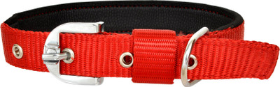 

Leather Craft Dog Everyday Collar(, Red