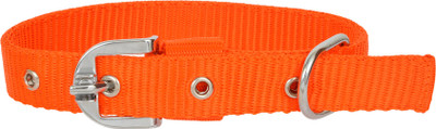 

Leather Craft Dog Everyday Collar(, Orange