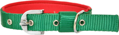 

Leather Craft Dog Everyday Collar(, Green