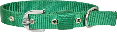 

Leather Craft Dog Everyday Collar(, Green