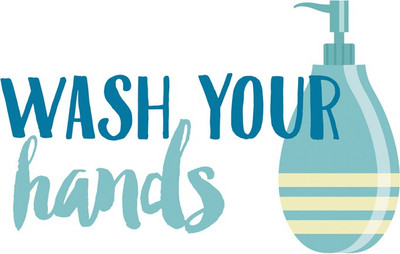 wash your hands poater8 Paper Print(18 inch X 12 inch, Rolled)