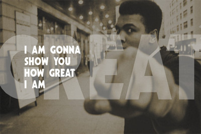 

Muhammad Ali poster Paper Print(18 inch X 12 inch, Rolled)