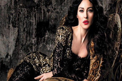 

RadhaKripa monica bellucci poster32 Paper Print(18 inch X 12 inch, Rolled)