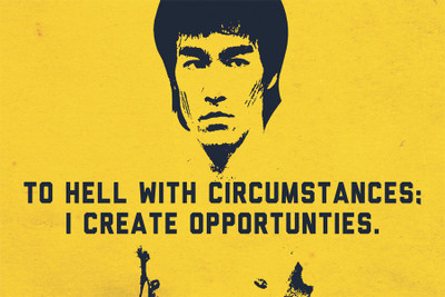

RadhaKripa bruce lee poster19 Paper Print(18 inch X 12 inch, Rolled)