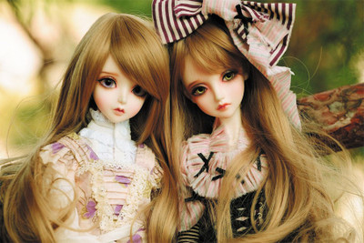 

RadhaKripa Doll-friends-cute POSTER5 Paper Print(18 inch X 12 inch, Rolled)