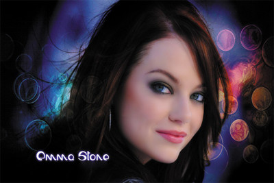 

RadhaKripa emma stone poster4 Paper Print(18 inch X 12 inch, Rolled)