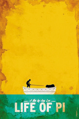 

life of pi poster Paper Print(18 inch X 12 inch, Rolled)
