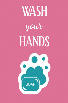 

wash your hands poster3 Paper Print(18 inch X 12 inch, Rolled)