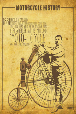 

bicycle poster 1 Poster Paper Print(18 inch X 12 inch, Rolled)