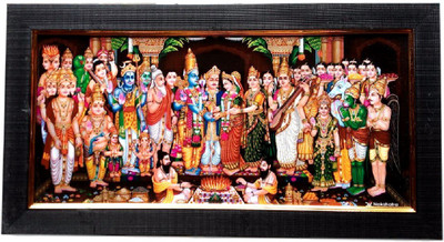 DivineTemples Tirupati Balaji Religious Frame