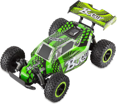 

Spice Innocente Green & Black Printed Racing Car with Charger(Green)