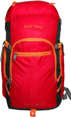 

Mount Track Gear up Rucksack, Hiking Backpack With With Laptop Compartment Rucksack - 50 L(Red)