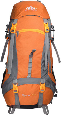 

Mount Track Discover Rucksack, Hiking Backpack With With Rain Cover Rucksack - 75 L(Orange)