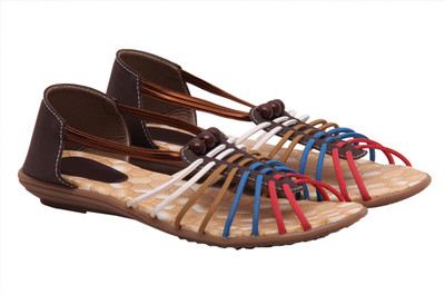 

STYLEBEACH Women Brown Flats