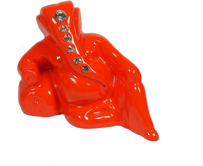 

CraftEra Decorative Showpiece - 4 cm(Melamine, Orange)