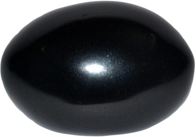 

Real Seed Shaligram Shala Sarvottamii Gandaki River Natural A++ Quality Decorative Showpiece - 3 cm(Stoneware, Black)