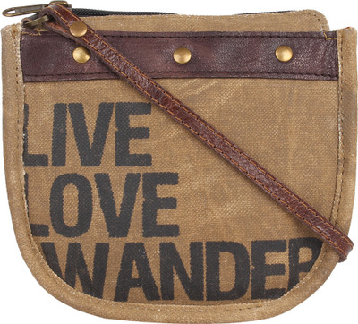 

Mona B Girls Casual Multicolor Canvas Sling Bag