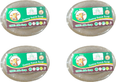 

AryanShakti Gomay Scrub Soap(375 g, Pack of 5)