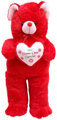

Samayra Toys Red Teddy Bear for Some one Special 3 Feet - 90 cm(Red)