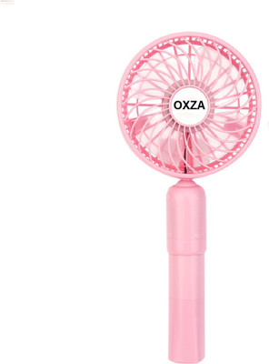 

Oxza Premium Series Mini Foldable Handy with Power Bank Rechargeable USB Fan(Pink)